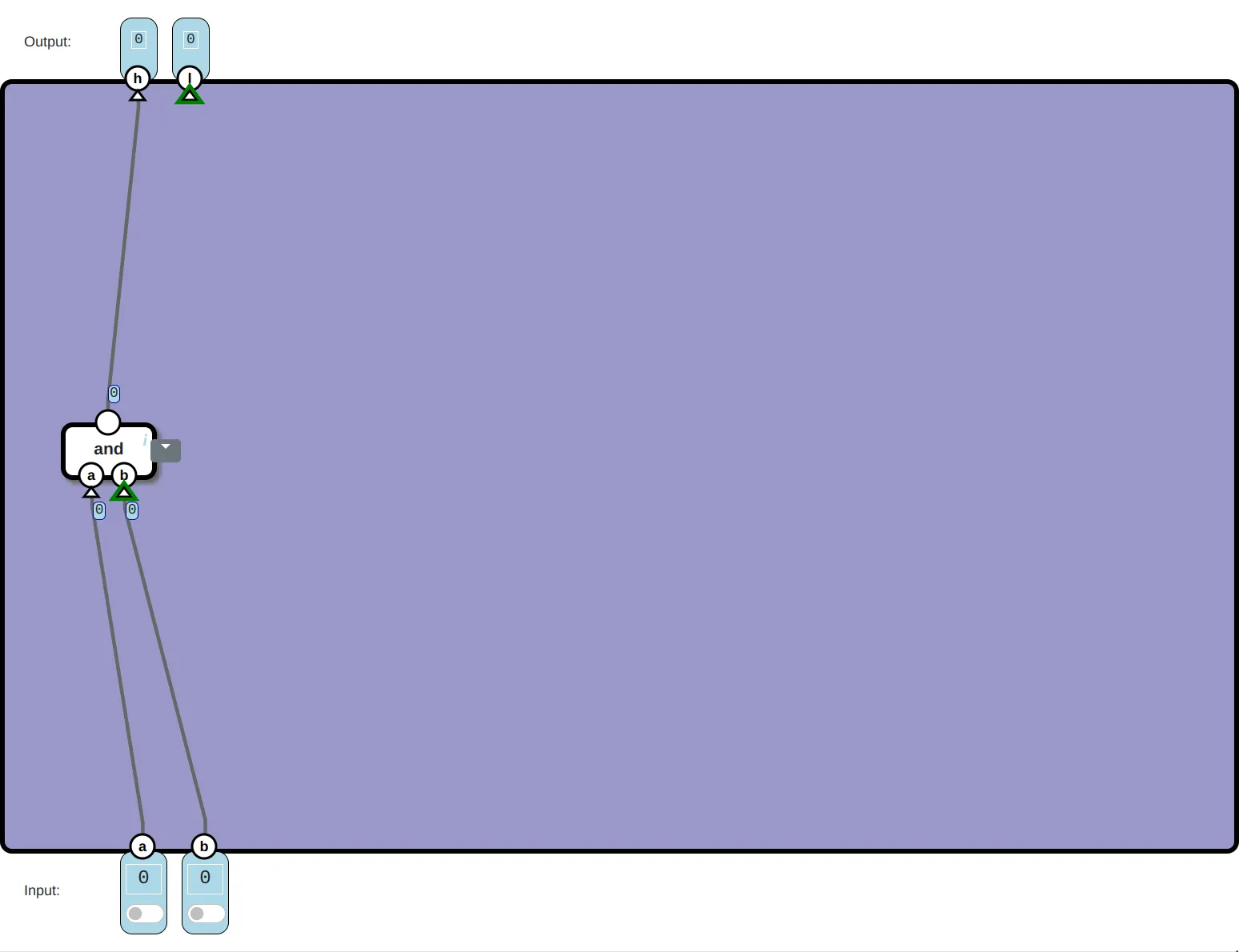 half adder part 1 solution